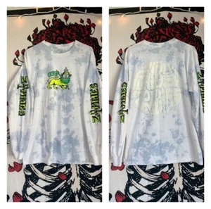 Camicia manica lunga FBZ Flatbush Zombies Tie Dye Jah Lion Ankh Hip Hop ScHoolboy Q - Foto 1 di 4