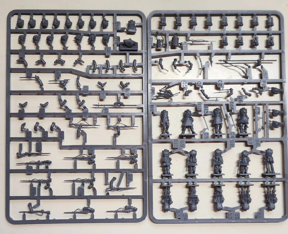 Victrix 28 mm Napoleonic British Highlander Center Company ÚNICO (2 Sprues) Foto 1 de 1