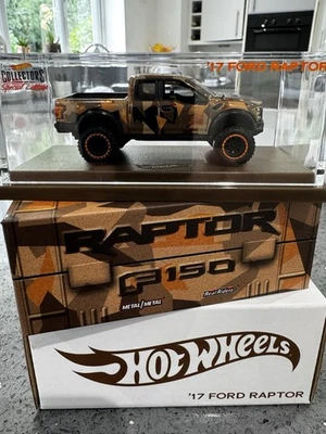 Capó de apertura Hot Wheels '17 Ford F150 Raptor RLC Redline Club ##5106/25000 Foto 1 de 4