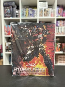 Threezero Transformers Bumblebee Optimus Prime Cybertron Mode DLX US Stock!!! - Picture 1 of 16