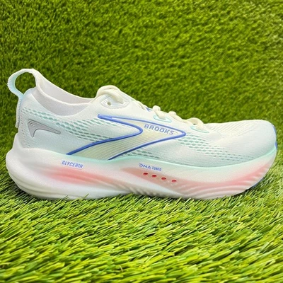 Brooks Glycerin 22 Womens Size 6.5 Blue Pink Athletic Running Shoes Sneakers - Image 1 of 4