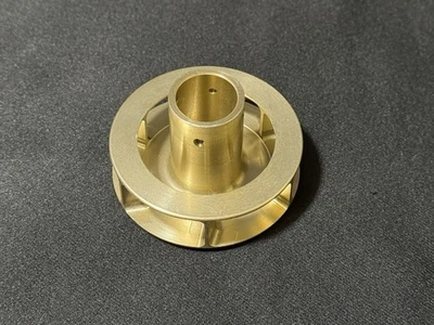 Vintage Kyosho Concept 30 ZEAL Metal Cooling Fan  Gold Made in Japan - Image 1 of 4