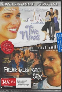 Two Ninas / Freak Talks About Sex  (DVD Double Feature Brand New Sealed - Picture 1 of 1