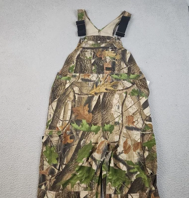 Liberty Realtree Camo Hunting Outdoor Overall Mens 36 Reg Non-Insulated Distress - Image 1 of 4