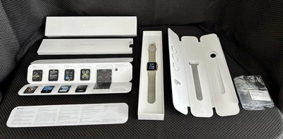 Apple Watch Series 1 38mm Gold Aluminum Case-Concrete Color Sports Band - Image 1 of 4