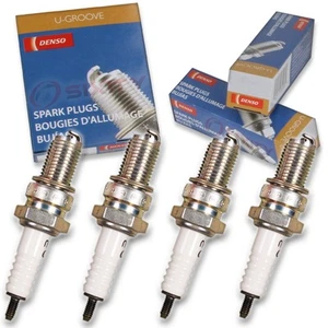 4 pc Denso Standard U-Groove Spark Plug for Kawasaki ZG1000 Concours ak - Picture 1 of 5