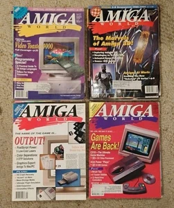 Lot Of 19 Amiga World Magazines  - Picture 1 of 2