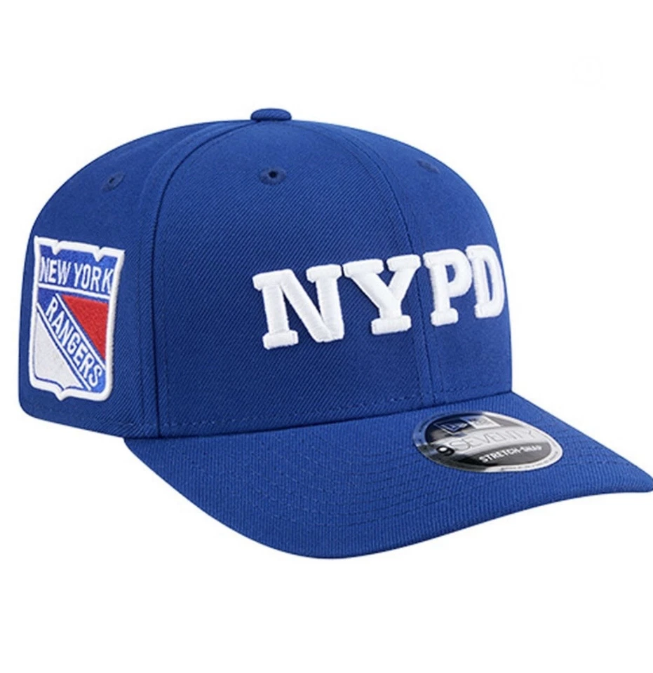 New Era New York Rangers NYPD Patch Special Edition Hat FDNY First Responder NWT - Image 1 of 4