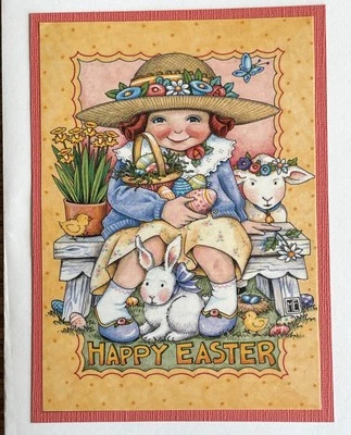 Mary Engelbreit Handmade Greeting Card-Happy Easter  - Image 1 of 3