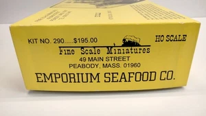 FSM Miniaturas Escala Fina #290 Emporium Seafood Co. Kit Artesano HO 1/87 - Imagen 1 de 6