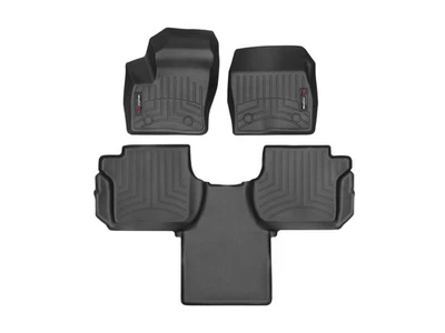 Forro de piso WeatherTech para Ford Transit Connect 2018-2023 - primera y segunda fila, negro Foto 1 de 4