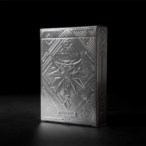 Offiziell lizenzierter The Witcher (PLATIN) von Dyenamik, Luxus Sammlerstück Poker - Bild 1 von 6
