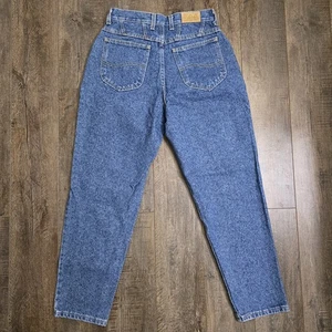 Jeans Lee vintage para mujer talla 10 Petite Blue Mom Jeans hechos en EE. UU. 1990 90s  - Imagen 1 de 22