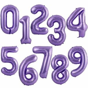 Big Foil Balloons 40 Inch Helium Numbers Decorations Birthday Wedding Party