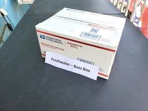 Freshwater Bass Box - Tackle Lot Of Miscellaneous Fishing Tackle LOT- GREAT BOX - Picture 1 of 1