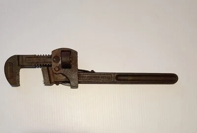 Vintage 14" Pipe Wrench  RECORD Made in England drop forge steel - Image 1 of 4