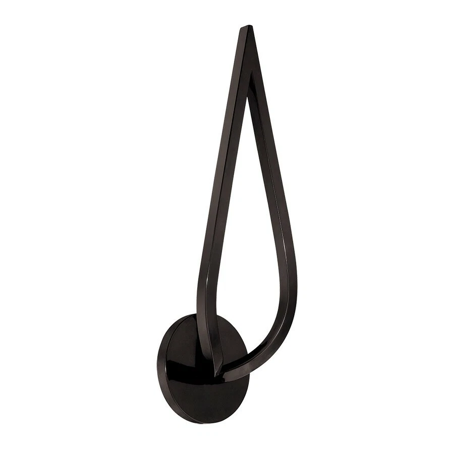 Modern Forms # WS-11218-EB LED wall sconce Ebony Finish 17.25"h x 5"w x 4" ext - Image 1 of 1