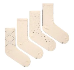 BOSS Calze Donna In Confezione Regalo Taglia Unica 36/42 50524388 Colore Beige - Picture 1 of 3
