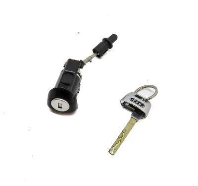 2017 AUDI A4 (B9 8W) FRONT LEFT DRIVER DOOR LOCK CYLINDER w/ KEY - Image 1 of 4