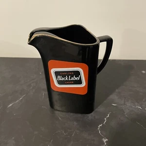 Carling Black Label Lager Beer Pub Jug By Wade  PDM Breweriana Mancave - Picture 1 of 6