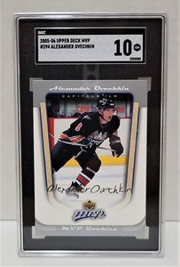 2005-06 Upper Deck MVP Alexander Ovechkin RC #394 - SGC 10 GEM MINT Rookie