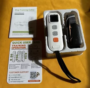 Hundetrainingshalsband mit Fernbedienung 2000 Fuß, elektrisches Hundeschockhalsband (7-110 Ibs) - Bild 1 von 3