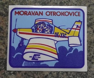 Moravan Zlin Z 142 Z-142 Training 2 Seat Private Light Aircraft Decal Sticker - Picture 1 of 1