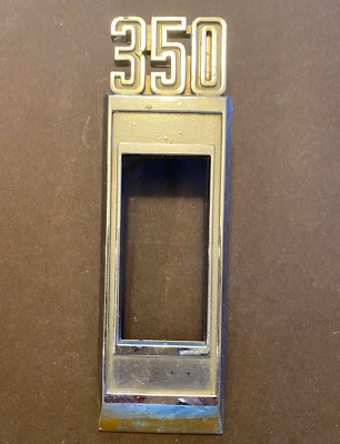 Chevrolet Impala Caprice 350 1969 marcador lateral emblema bisel 3949287IMP 1 Foto 1 de 4