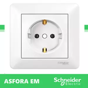 SCHNEIDER ELECTRIC EM Steckdosen Steckdose Schalter Taster Dimmer Cat TV Sat USB - Bild 1 von 58