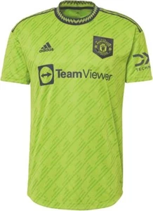 Camiseta de fútbol Adidas Manchester United auténtica tercera verde neón 2022/23 - Imagen 1 de 1