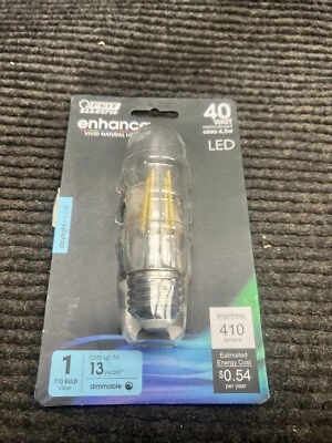 NOS Feit Electric 4.5 Watt Daylight 5000k Dimmable 40 Watt BPT1040/950CA - Image 1 of 4