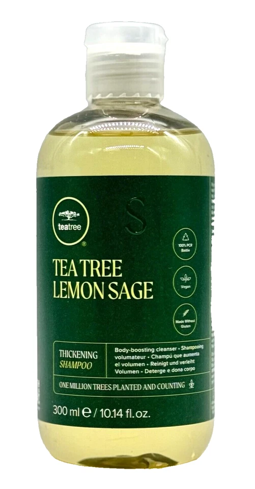 Paul Mitchell Tea Tree Lemon Sage Thickening Hair Shampoo 10.14 oz New Authentic - Image 1 of 1