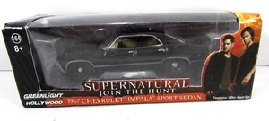 Chevrolet Impala 1967 sobrenatural 1/64 exclusivo caja de botín Greenlight fundido a presión - Imagen 1 de 10