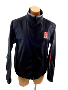 CHAQUETA PETERBILT TRUCKER AUTORIDAD PORTUARIA PARA HOMBRE NEGRA GRIS TALLA L FORRO DE MALLA - Imagen 1 de 7