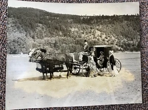 1800's Fancy Stagecoach Western So Dak 3 Dressy Women Stage Stop Deadwood Lead - Picture 1 of 10