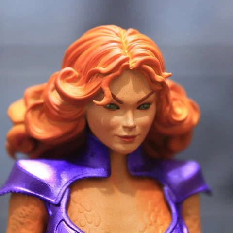 1/12 Custom DC Universe Princess Koriand Starfire Head Sculpt Cover