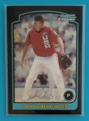 2003 Bowman Chrome Draft Picks & Prospects #BDP163 John VanBenschoten Pirates - Image 1 of 2