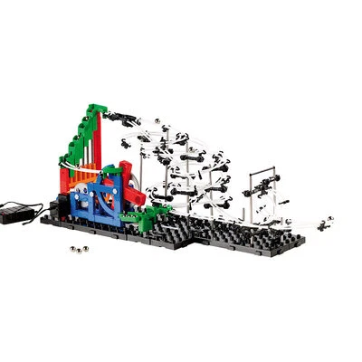 Playtastic Bausätze: Kugel-Achterbahn Schwierigkeitsstufe II, 245 Teile