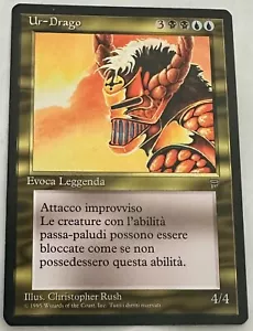 MTG 1x Legends multicolor rare Italian FBB Ur-Drago - Picture 1 of 2