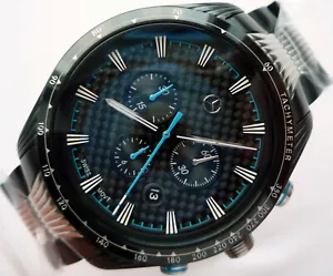 Mercedes Benz AMG DTM Motorsport Racing Carbon Car Accessory Chronograph Watch - Picture 1 of 12