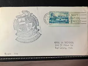 Commemorative cover for Navy Operation Deep Freeze, 1960, Byrd Station - Picture 1 of 4