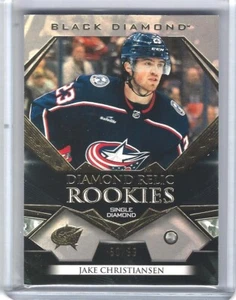 2022-23 schwarzer Diamant #BDR-JC Jake Christiansen Rookie-Karte 60/99 - Bild 1 von 2