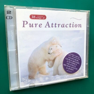 38 SONGS OF PURE ATTRACTION Pop Ballad 2 x CD Queen Celine Dion Sinead O'Connor - Image 1 of 4