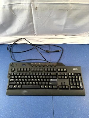 Teclado mejorado IBM SK-8815 QWERTY con cable (estándar) para computadora portátil/PC | SIN PROBAR Foto 1 de 4