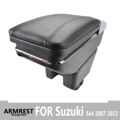 For Center Content Auto Storage Box  Armrest Console For Suzuki Sx4 2007- 2013 - Image 1 of 4