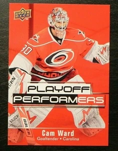 2009-10 09/10 Upper Deck Playoff Performers PP2 Cam Ward Carolina Hurricanes - Picture 1 of 2