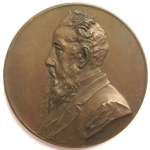 [R3558] Medaille 1900, Nicolaus Dumba, Sign. Scharff - Imagen 1 de 2