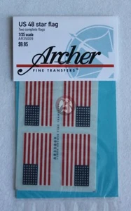 Archer 1/35 National 48 Star Flag of the USA between 1912-1959 (2 Flags) AR35009 - Picture 1 of 1