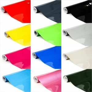 NEW Super Gloss Crystal Vinyl Wrap sheet Car Wrap Air Bubble Free' wrapping UK - Picture 1 of 16