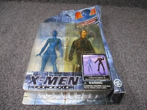 X-Men The Movie Mystique Wolverine Mutant Actionfigur Toy Biz Marvel 2000 - Bild 1 von 6